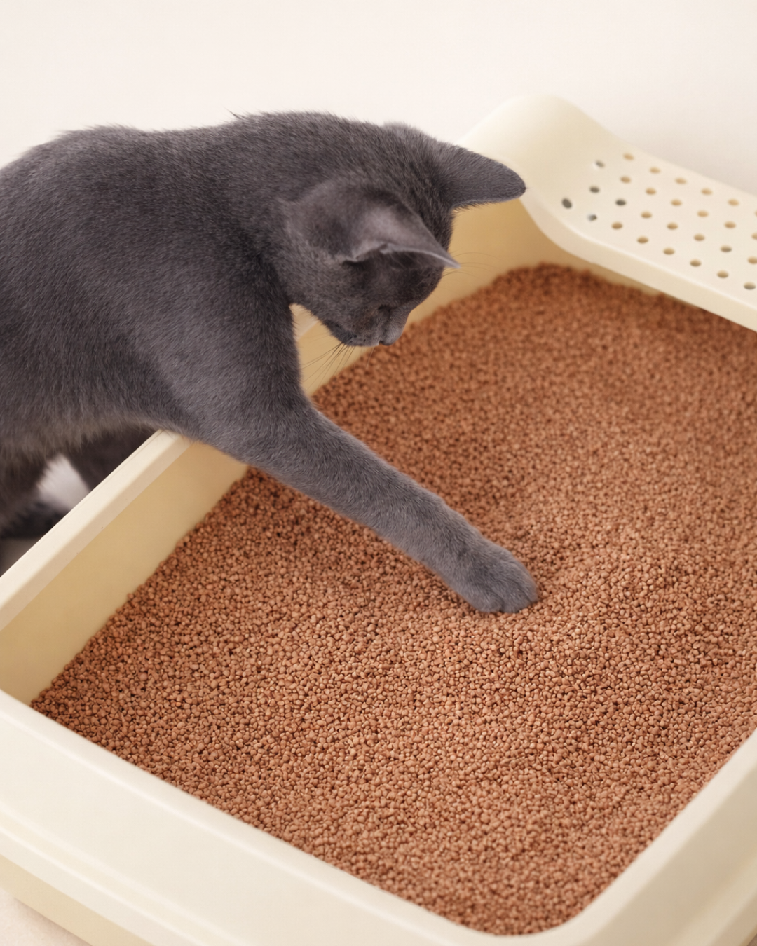 Katzenstreu komplett wechseln