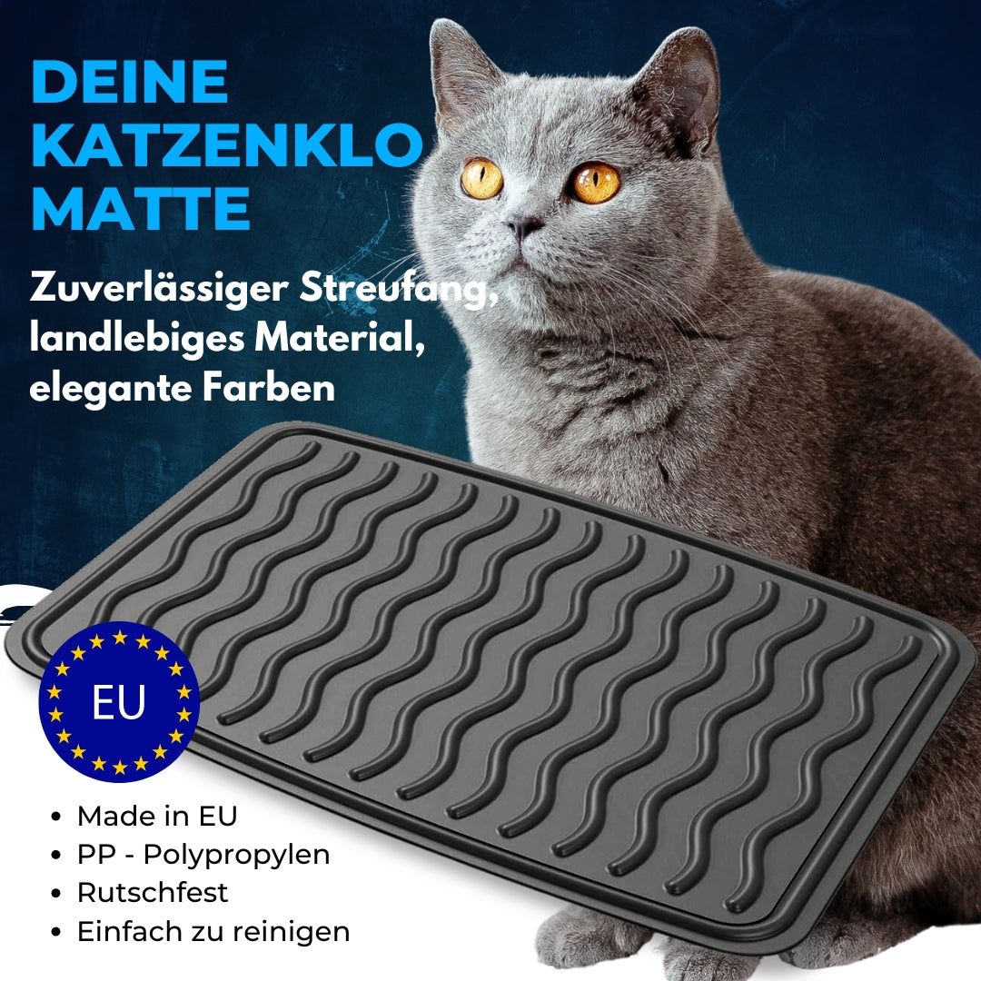 Premium Streumatte für Katzenklos