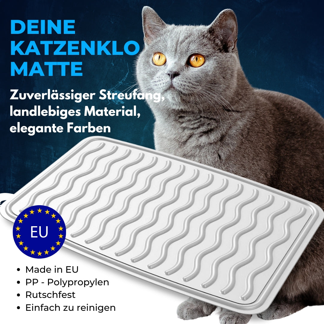 Premium Streumatte für Katzenklos