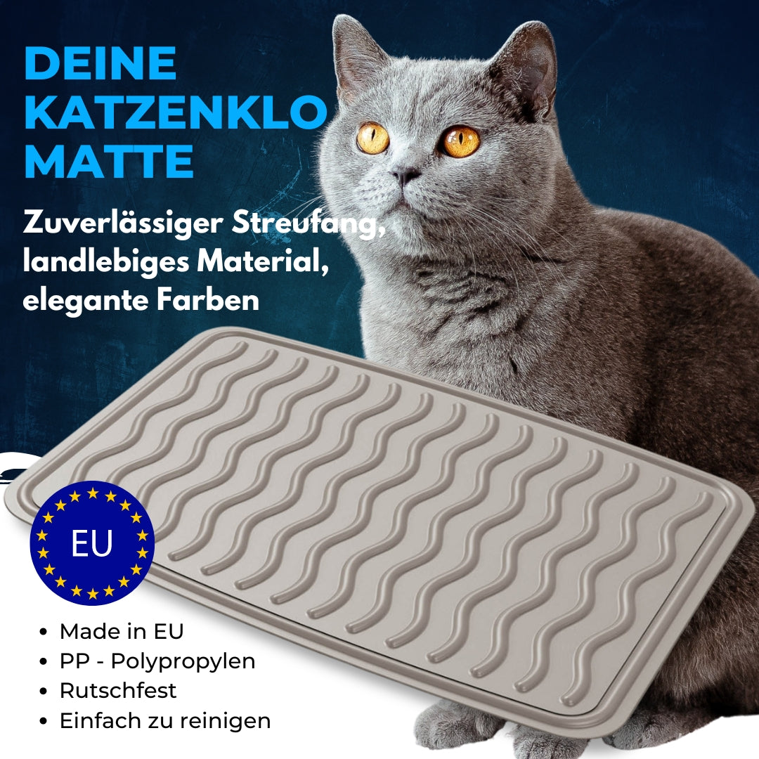 Premium Streumatte für Katzenklos