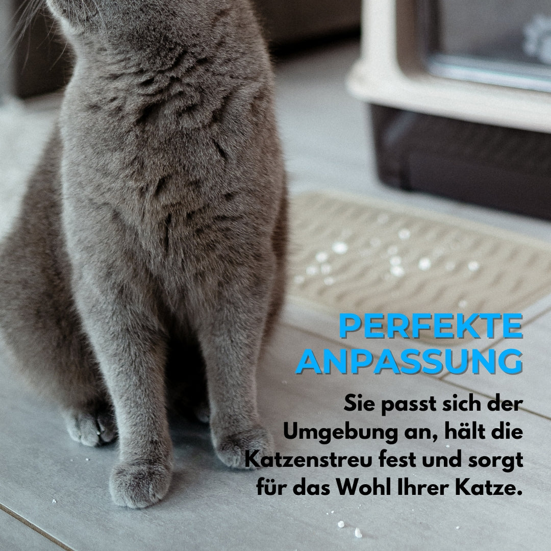 Premium Streumatte für Katzenklos