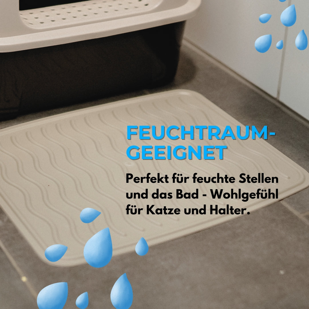 Premium Streumatte für Katzenklos